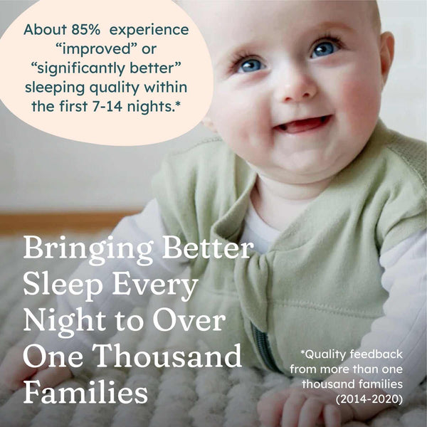 BABYDEEPSLEEP® Weighted Swaddle helps fussy babies relax and rest more easily.