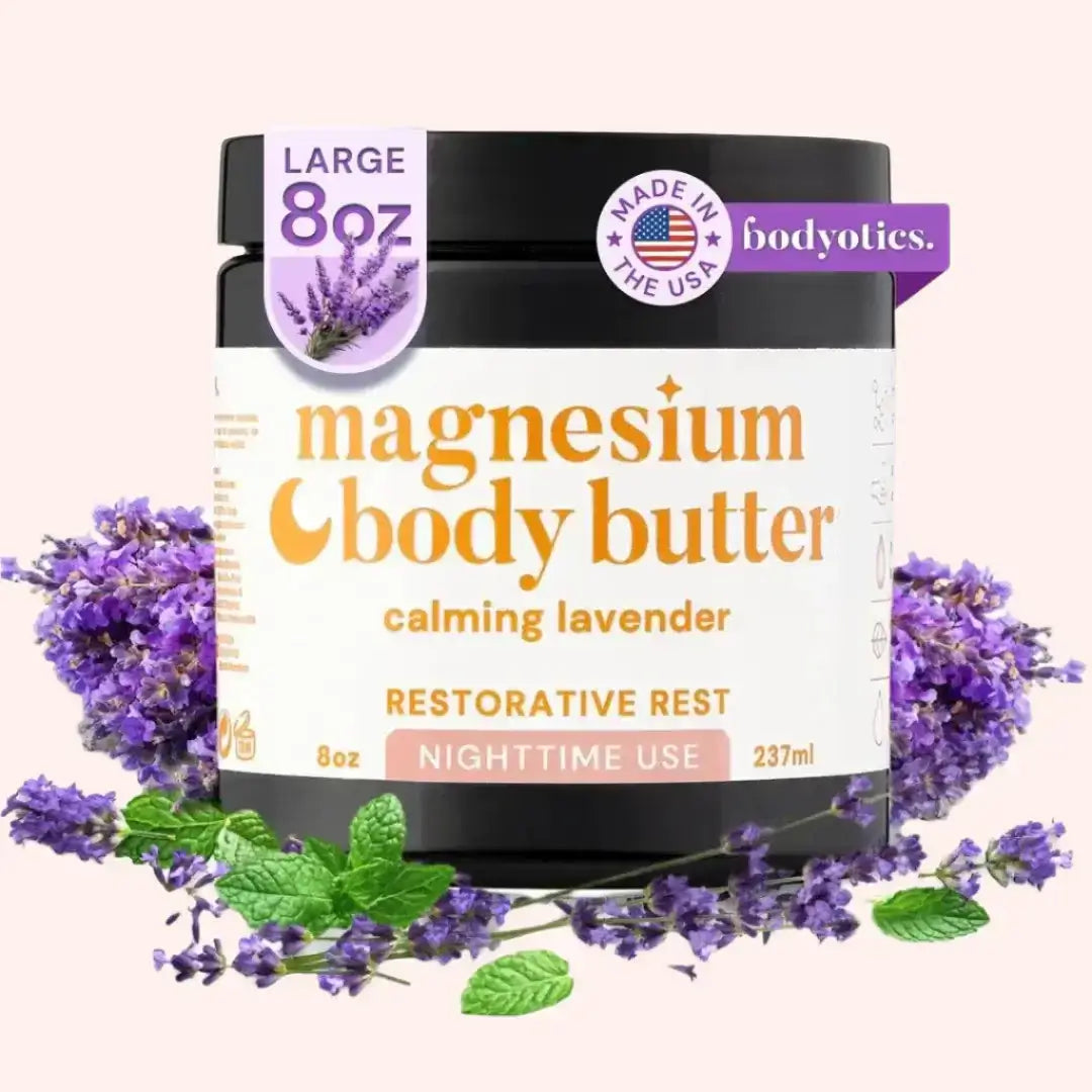 Bodyotics Nighttime Magnesium Butter – gratis ved hvert køb hos BABYDEEPSLEEP