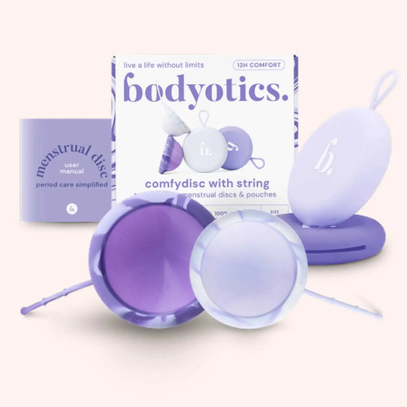 Reusable menstrual discs vs. menstrual cups